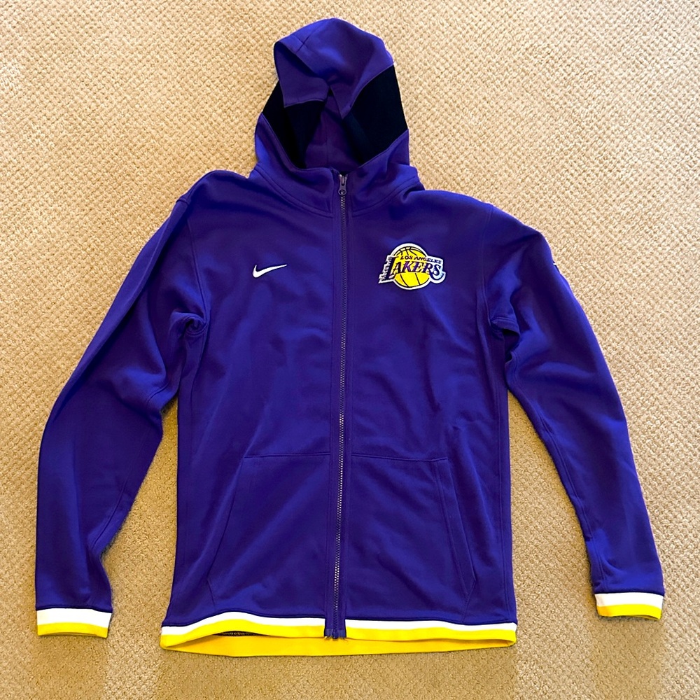 Nike Engineered LA Lakers Showtime Full-Zip Hoodie (Boys)